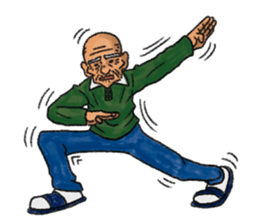 Lovely grandpa 2 "No Text" sticker #7361309