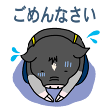 Miniature pig Maruo and friends 2nd sticker #7361416