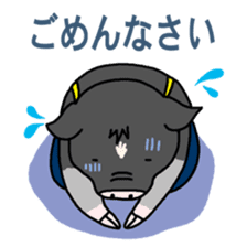 Miniature pig Maruo and friends 2nd sticker #7361416