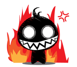 Nightmare shadows 2 sticker #7361690