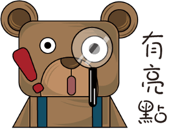 little mo sticker #7361950