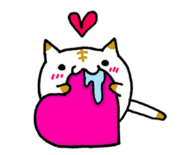 Yurukawa nyannko sticker #7362392