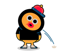 Birdie friends of happy athletic club! sticker #7362543