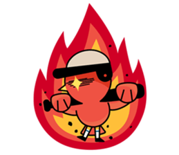 Birdie friends of happy athletic club! sticker #7362547