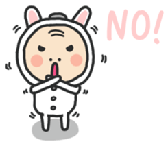 White Turnip Baby sticker #7362646