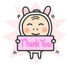 White Turnip Baby sticker #7362649