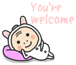 White Turnip Baby sticker #7362650