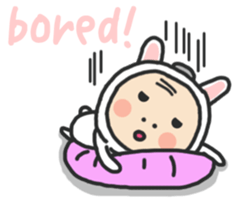 White Turnip Baby sticker #7362651