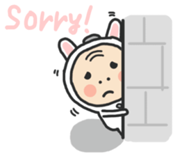 White Turnip Baby sticker #7362656