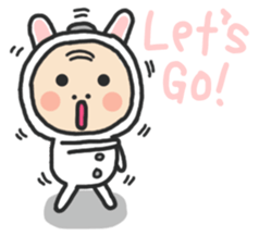 White Turnip Baby sticker #7362657