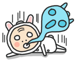 White Turnip Baby sticker #7362658