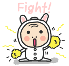 White Turnip Baby sticker #7362663