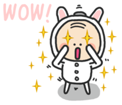 White Turnip Baby sticker #7362674