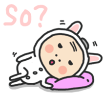 White Turnip Baby sticker #7362677