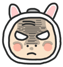 White Turnip Baby sticker #7362680