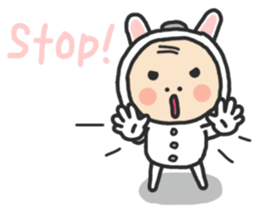 White Turnip Baby sticker #7362681