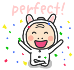 White Turnip Baby sticker #7362682