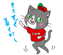 Tweet Cats vol.5 Hiroshima Cat 3 sticker #7362771
