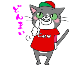 Tweet Cats vol.5 Hiroshima Cat 3 sticker #7362776