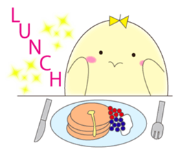 A Chick tama & a penguin mimi sticker #7362850