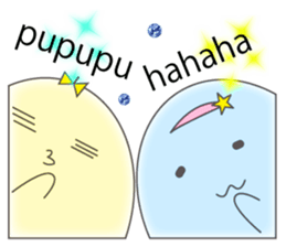 A Chick tama & a penguin mimi sticker #7362861