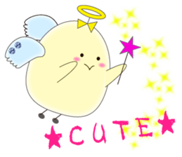 A Chick tama & a penguin mimi sticker #7362879