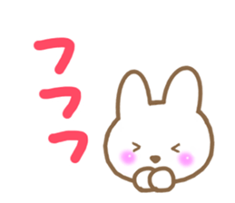 The chubby rabbit sticker #7362935