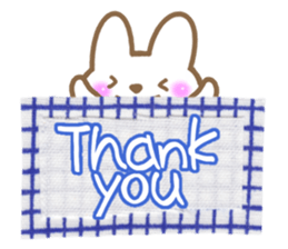 The chubby rabbit sticker #7362943