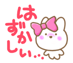 The chubby rabbit sticker #7362944