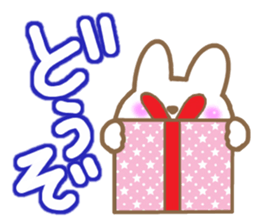 The chubby rabbit sticker #7362946