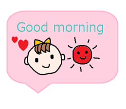 cute ordinary conversation sticker22 sticker #7362993