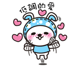 D.D rabbit sticker #7363104