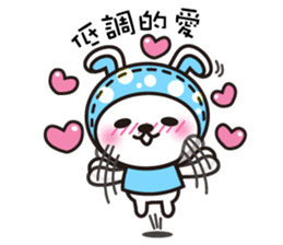 D.D rabbit sticker #7363104