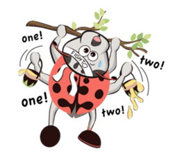 BugHum : Ladybug Guardian hunters sticker #7363208