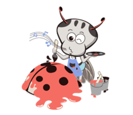 BugHum : Ladybug Guardian hunters sticker #7363211