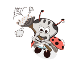 BugHum : Ladybug Guardian hunters sticker #7363225