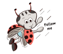 BugHum : Ladybug Guardian hunters sticker #7363240