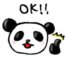 I AM A PANDA sticker #7363684
