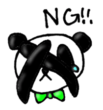 I AM A PANDA sticker #7363685