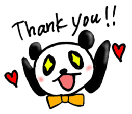 I AM A PANDA sticker #7363686