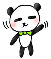 I AM A PANDA sticker #7363707