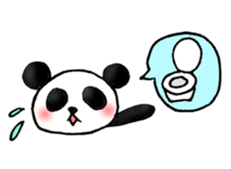 I AM A PANDA sticker #7363720