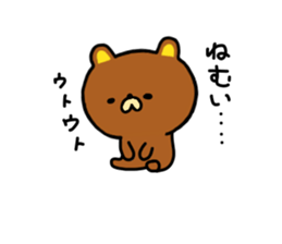 bear kumacha sticker #7363735