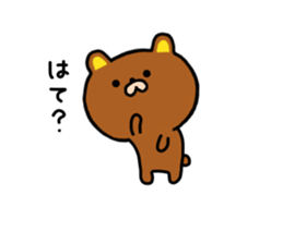 bear kumacha sticker #7363738