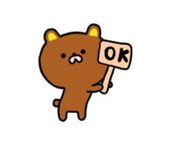 bear kumacha sticker #7363743