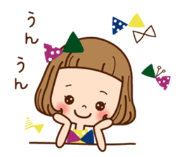 The friend version of the girl. sticker #7363765