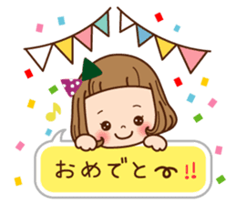 The friend version of the girl. sticker #7363778