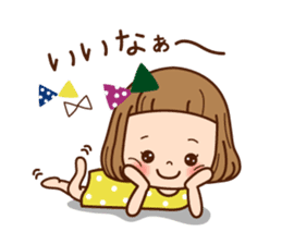 The friend version of the girl. sticker #7363781