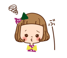 The friend version of the girl. sticker #7363796