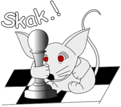 Cheerful Mouse sticker #7364134